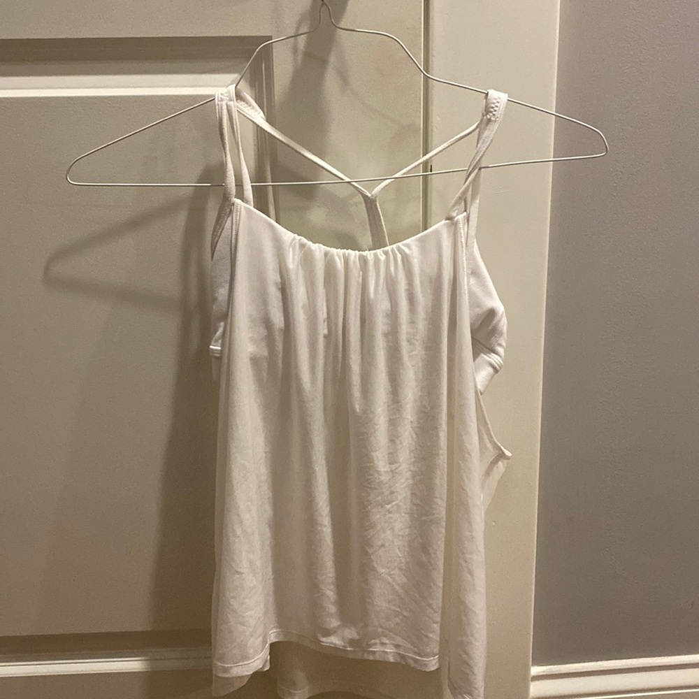 Lululemon white tank top